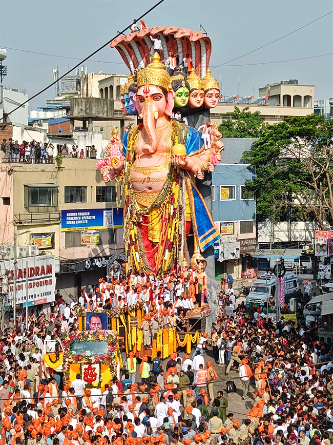 Khairatabad Ganesh Nimajjanam Watch Live Ganesh Nimarjan Live